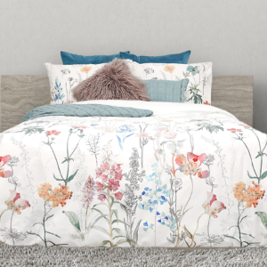 Cotton Duvet Cover Penrhyn Set Queen