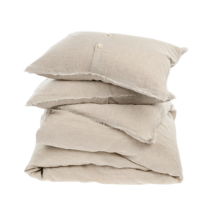 Lina Linen D/C Set Chambray Queen