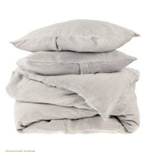 Lina Linen D/C Set Grey King