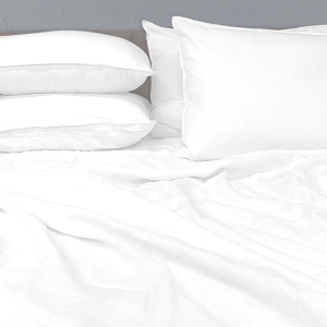 Linen Duvet Cover Morgan White Set