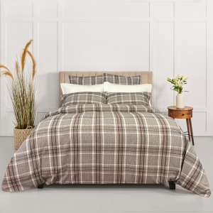 Oliver Flannel Duvet Cover Set King