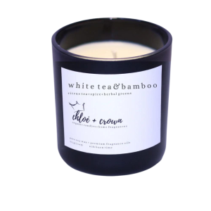 White Tea Bamboo Candle 12oz